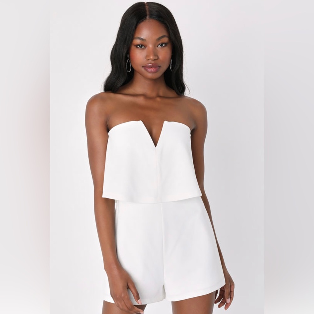 Lulus Strapless Romper